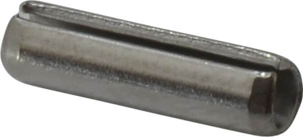 Value Collection - 5/32" Diam x 9/16" Long Slotted Spring Pin - Grade 18-8 Stainless Steel - Caliber Tooling