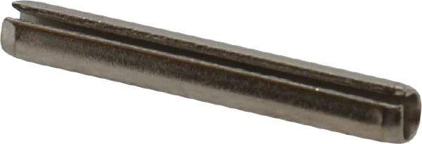 Value Collection - 5/32" Diam x 1-1/8" Long Slotted Spring Pin - Grade 18-8 Stainless Steel - Caliber Tooling