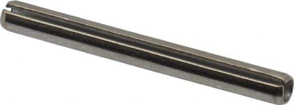 Value Collection - 5/32" Diam x 1-1/2" Long Slotted Spring Pin - Grade 18-8 Stainless Steel - Caliber Tooling