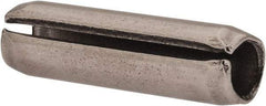 Value Collection - 3/16" Diam x 11/16" Long Slotted Spring Pin - Grade 18-8 Stainless Steel - Caliber Tooling