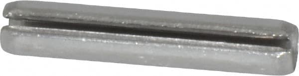 Value Collection - 3/16" Diam x 1" Long Slotted Spring Pin - Grade 18-8 Stainless Steel - Caliber Tooling