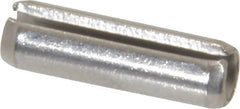 Value Collection - 7/32" Diam x 3/4" Long Slotted Spring Pin - Grade 18-8 Stainless Steel - Caliber Tooling