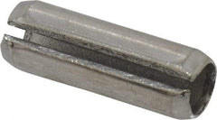 Value Collection - 1/4" Diam x 3/4" Long Slotted Spring Pin - Grade 18-8 Stainless Steel - Caliber Tooling