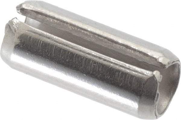 Value Collection - 5/16" Diam x 3/4" Long Slotted Spring Pin - Grade 18-8 Stainless Steel - Caliber Tooling