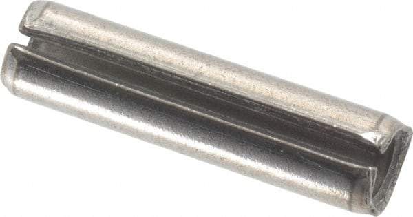 Value Collection - 5/16" Diam x 1-1/4" Long Slotted Spring Pin - Grade 18-8 Stainless Steel - Caliber Tooling