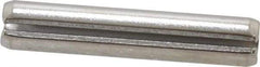 Value Collection - 3/8" Diam x 2" Long Slotted Spring Pin - Grade 18-8 Stainless Steel - Caliber Tooling