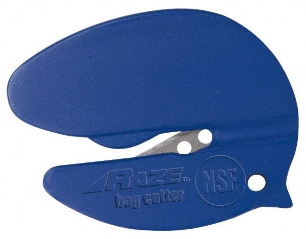 PHC - Fixed Film Cutter - 1/2" Blade, Blue Plastic Handle, 1 Blade Included - Caliber Tooling