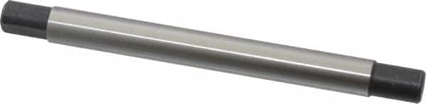 Interstate - 3/8" Face Diam, Standard Lathe Mandrel - 4-1/4" OAL - Caliber Tooling