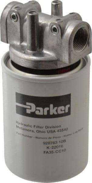 Parker - 3/4 NPTF, 10 Micron, Filter Assembly - Microglass - Caliber Tooling