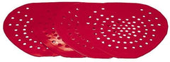 NuTrend Disposables - Vinyl Urinal Screen - Red, Cherry Scented - Caliber Tooling