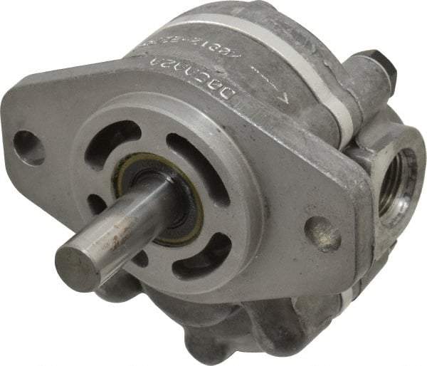 Parker - 0.9 GPM, 7/8-14 UNF-2B SAE Inlet Size, 2,500 RPM, 1/2" Shaft Diam, SAE AA Mount, Hydraulic Gear Pump - 0.89 GPM at 1,800 RPM, 1.78 GPM at 3,600 RPM, 2,500 psi Max Working Pressure, 7/8-14 SAE Port Size - Caliber Tooling