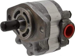 Parker - 4.1 GPM, 7/8-14 UNF-2B SAE Inlet Size, 2,500 RPM, 1/2" Shaft Diam, SAE AA Mount, Hydraulic Gear Pump - 4.07 GPM at 1,800 RPM, 8.14 GPM at 3,600 RPM, 2,500 psi Max Working Pressure, 7/8-14 SAE Port Size - Caliber Tooling