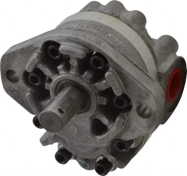 Parker - 4.7 GPM, 1-1/6-12 UNF-2B SAE Inlet Size, 2,500 RPM, 3/4" Shaft Diam, SAE A Mount, Hydraulic Gear Pump - 4.7 GPM at 1,800 RPM, 9.4 GPM at 3,600 RPM, 2,500 psi Max Working Pressure, 1-1/16-12 SAE Port Size - Caliber Tooling