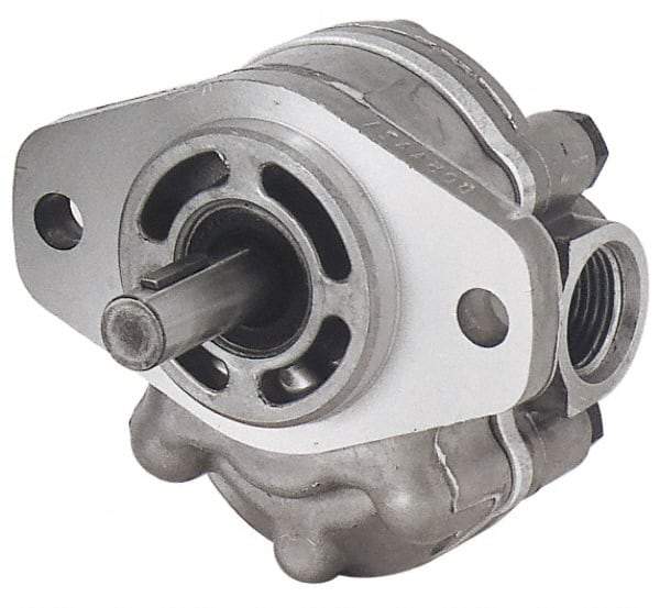 Parker - 16.7 GPM, 1-5/8-12 UNF-2B SAE Inlet Size, 2,500 RPM, 7/8" Shaft Diam, SAE B Mount, Hydraulic Gear Pump - 15.32 GPM at 1,800 RPM, 30.64 GPM at 3,600 RPM, 2,500 psi Max Working Pressure, 1-5/8-12 SAE Port Size - Caliber Tooling