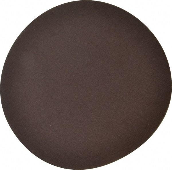 Norton - 6" Diam, 320 Grit Aluminum Oxide Adhesive PSA Disc - Very Fine Grade, Brown, Cloth Backing, Flexible - Caliber Tooling