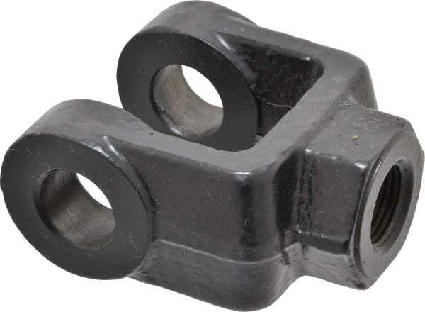 Schrader Bellows - 3/4-16 Thread, Hydraulic Cylinder Female Rod Clevis - 11,200 Lb Capacity - Caliber Tooling