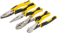 Stanley - 4 Piece Plier Set - Comes in Display Card - Caliber Tooling