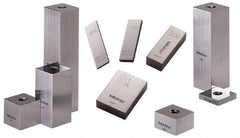 Mitutoyo - 0.119" Rectangular Steel Gage Block - Accuracy Grade 0, Includes Certificate of Inspection - Caliber Tooling