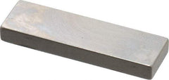 Mitutoyo - 0.136" Rectangular Steel Gage Block - Accuracy Grade 0, Includes Certificate of Inspection - Caliber Tooling