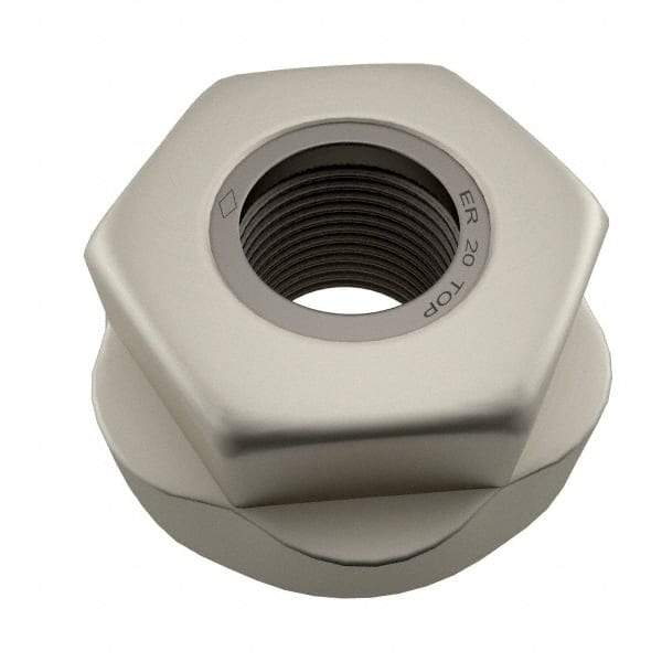 ETM - Collet Clamping Nut - Series ER20 - Exact Industrial Supply