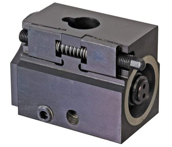 Kennametal - Right Hand Cut, KM63 Modular Connection, Square Shank Lathe Modular Clamping Unit - 85mm Square Shank Length, 64mm Square Shank Width, 110mm OAL, Through Coolant, Series CL2S Square Shank - Exact Industrial Supply