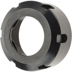 Iscar - Collet Clamping Nut - Series ER50 - Exact Industrial Supply