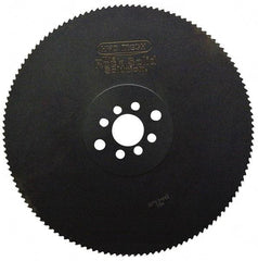 Value Collection - 14" Blade Diam, 150 Teeth, High Speed Steel Cold Saw Blade - 40mm Arbor Hole Diam, 2.5mm Blade Thickness - Caliber Tooling