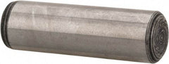 Value Collection - 5/16" Diam x 1" Pin Length Alloy Steel Oversized Dowel Pin - C 50-58 Hardness, 20,000 Lb Breaking Strength, 1 Beveled & 1 Rounded End - Caliber Tooling