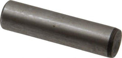 Value Collection - 1/2" Diam x 2" Pin Length Alloy Steel Oversized Dowel Pin - C 50-58 Hardness, 51,000 Lb Breaking Strength, 1 Beveled & 1 Rounded End - Caliber Tooling