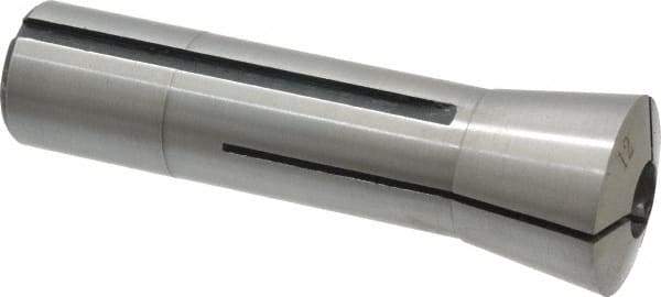 Interstate - 12mm Steel R8 Collet - 7/16-20 Drawbar Thread, 0.0007 Inch TIR - Exact Industrial Supply