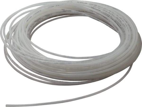 Coilhose Pneumatics - 0.106" ID x 5/32" OD, 100' Long, Polyethylene Tube - Natural, 166 Max psi, -60 to 200°F - Caliber Tooling