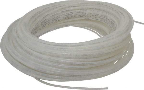 Coilhose Pneumatics - 0.106" ID x 5/32" OD, 250' Long, Polyethylene Tube - Natural, 166 Max psi, -60 to 200°F - Caliber Tooling