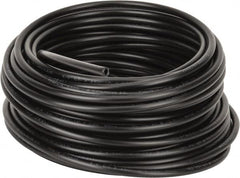 Coilhose Pneumatics - 1/4" ID x 3/8" OD, 100' Long, Polyethylene Tube - Black, 192 Max psi, -60 to 200°F - Caliber Tooling