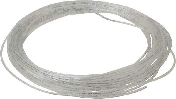 Coilhose Pneumatics - 1/16" ID x 1/8" OD, 50' Long, Polyurethane Tube - Clear, 233 Max psi, -60 to 200°F - Caliber Tooling