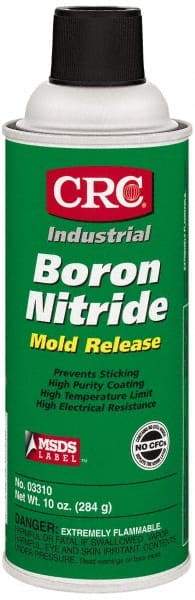 CRC - 16 Ounce Aerosol Can, White, General Purpose Mold Release - Boron Nitride Composition - Caliber Tooling