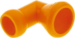 Loc-Line - 1/4" Hose Inside Diam, Coolant Hose Elbow - For Use with Loc-Line Modular Hose System, 2 Pieces - Caliber Tooling