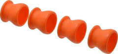 Loc-Line - 1/2" Hose Inside Diam, Coolant Hose End Cap - For Use with Loc-Line Modular Hose System, 4 Pieces - Caliber Tooling