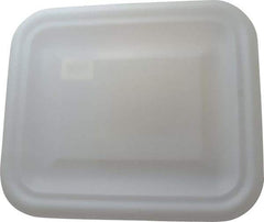 Rubbermaid - 15" Long x 12.8" Wide White Lid - For Use with Rubbermaid - 3690 - Caliber Tooling