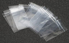 Value Collection - 2 x 3", 2 mil Self-Seal Polybags - Regular-Duty with White Marking Block - Caliber Tooling