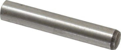 Value Collection - 10mm Diam x 60mm Pin Length Alloy Steel Standard Dowel Pin - C 58-62 Hardness, 37,100 Lb Breaking Strength, 1 Rounded End - Caliber Tooling