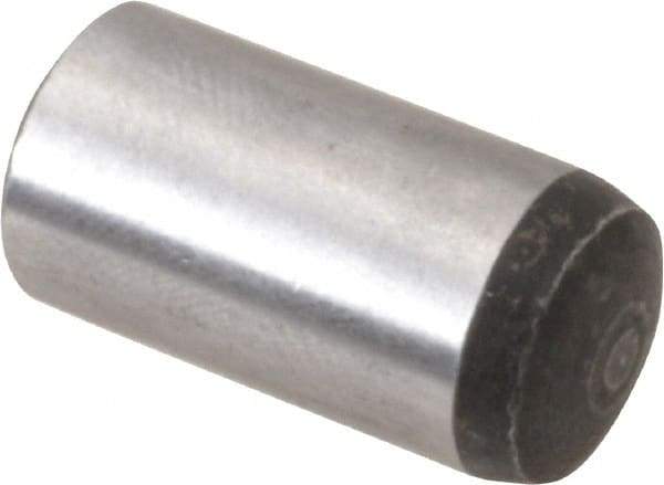 Value Collection - 12mm Diam x 25mm Pin Length Alloy Steel Standard Dowel Pin - C 58-62 Hardness, 53,400 Lb Breaking Strength, 1 Rounded End - Caliber Tooling