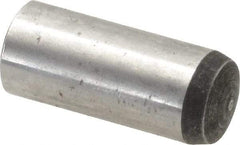 Value Collection - 12mm Diam x 30mm Pin Length Alloy Steel Standard Dowel Pin - C 58-62 Hardness, 53,400 Lb Breaking Strength, 1 Rounded End - Caliber Tooling