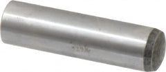 Value Collection - 16mm Diam x 60mm Pin Length Alloy Steel Standard Dowel Pin - C 58-62 Hardness, 94,900 Lb Breaking Strength, 1 Rounded End - Caliber Tooling