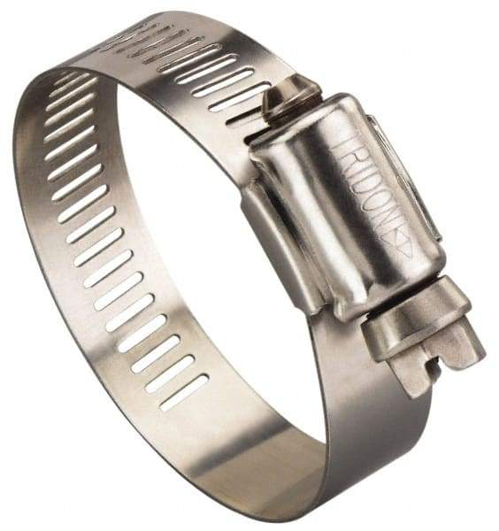 Value Collection - SAE Size 88, 5.12 to 5.51" Diam, Stainless Steel Worm Drive Clamp - 1/2" Wide, Material Grade 305, Series 350 - Caliber Tooling