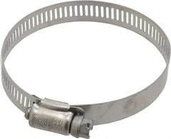 IDEAL TRIDON - SAE Size 40, 2-1/16 to 3" Diam, Stainless Steel Worm Drive Clamp - 1/2" Wide, Material Grade 201/305, Series 620 - Caliber Tooling