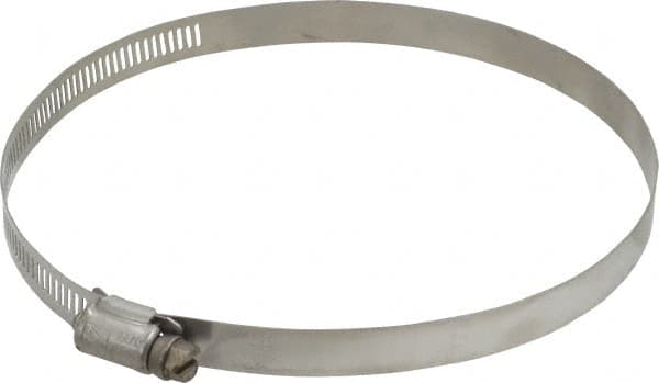 IDEAL TRIDON - SAE Size 88, 4-1/16 to 6" Diam, Stainless Steel Worm Drive Clamp - 1/2" Wide, Material Grade 201/305, Series 620 - Caliber Tooling