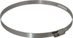 IDEAL TRIDON - SAE Size 104, 5 to 7" Diam, Stainless Steel Worm Drive Clamp - 1/2" Wide, Material Grade 201/305, Series 620 - Caliber Tooling