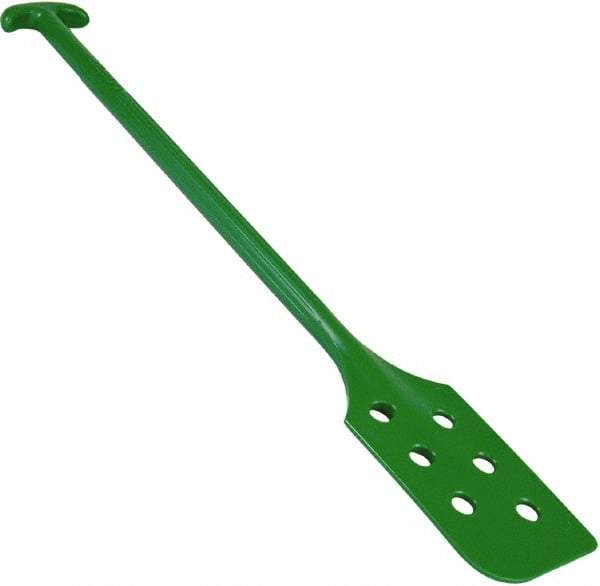 Remco - Green Polypropylene Mixing Paddle with Holes - 40" Overall Length - Caliber Tooling