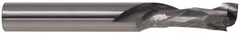 Onsrud - 1/2" Cutting Diam x 1-1/8" Length of Cut, 1 Flute, Compression Spiral Router Bit - Uncoated, Right Hand Cut, Solid Carbide, 3" OAL x 1/2" Shank Diam, Single Edge, 30° Helix Angle - Caliber Tooling