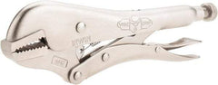 Irwin - 10" OAL Straight Jaw Locking Pliers - 1-5/8" Jaw Opening, Standard Handle - Caliber Tooling